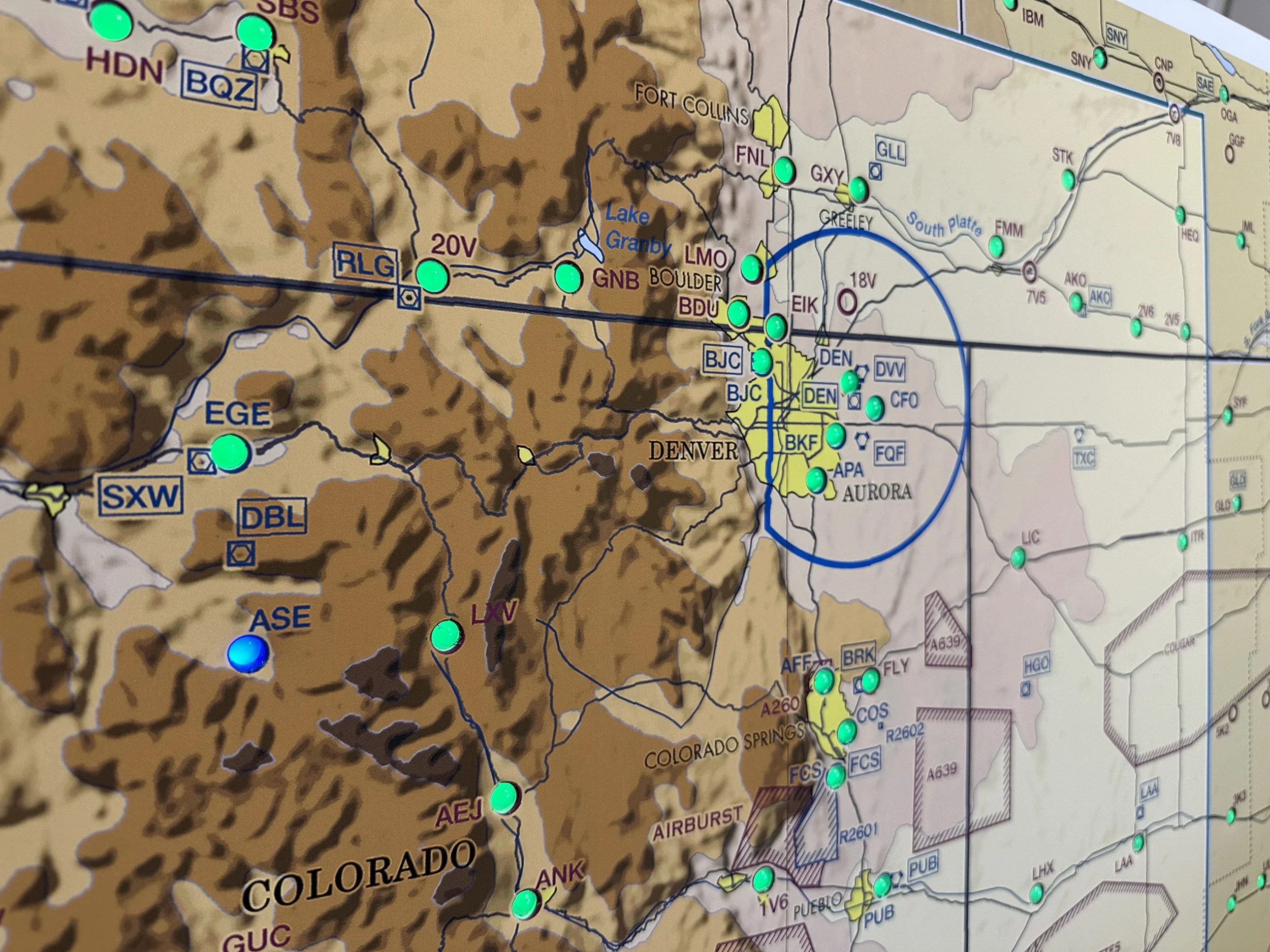 Colorado - METARmaps™ - Aviation Sectional LED METAR Maps
